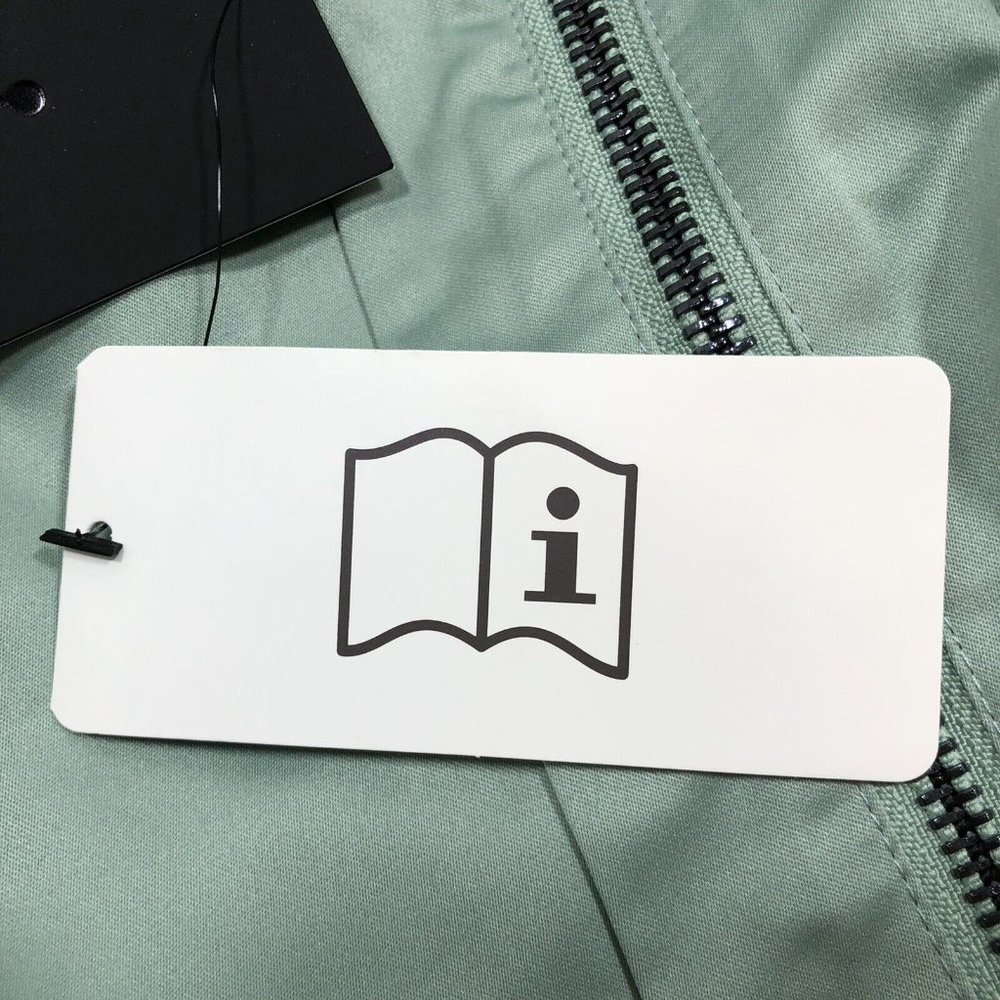 Air Jordan Men's Rare Sample 'Sage Green' Varsity Jacket AV5004-369 size L - Picture 7 of 8